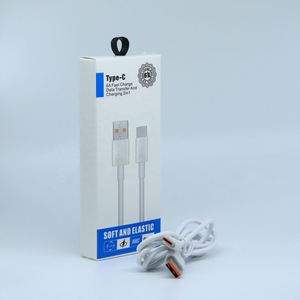 <span class=keywords><strong>Cable</strong></span> <span class=keywords><strong>de</strong></span> Carga Rápida USB Tipo C <span class=keywords><strong>de</strong></span> 1m 6A, Superveloz, para Android, con <span class=keywords><strong>Caja</strong></span>, para Cámara - Product Image 2