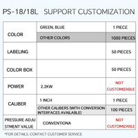 Irrigation agricole durable 0.05%-0.2% Précision Affichage numérique Électronique Automatique Pompe centrifuge Contrôleur de pression