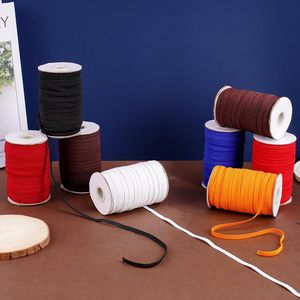 Banda Elástica Plana Azul de 6 mm y 1/4 de Pulgada, 55 Yardas, Resistente y Elástica <span class=keywords><strong>para</strong></span> Coser Pantalones, Ropa, Bandas <span class=keywords><strong>para</strong></span> el Cabello, Manualidades - Product Image 4