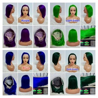 Letsfly Promotion 28$ Perruques Bob Lisses 13x4 Lace Frontal 10 12 14 pouces Couleur Personnalisée Perruques Cheveux Humains Vente en Gros 130g 9A 180%