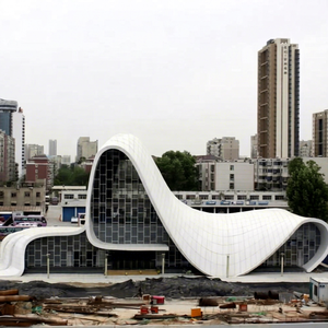 Système de façade extérieure contemporaine en aluminium anodisé pour murs-rideaux – Solution d'enveloppe de bâtiment - Product Image 4