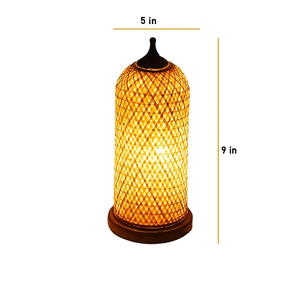 Lámpara Colgante de Bambú Natural |   Lámpara de Techo Ecológica Hecha a Mano de Primera Calidad - Product Image 4