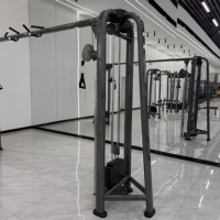Máquina de Poleas Cruzadas Comercial de Alta Resistencia con Doble Ajuste, Entrenador Funcional con Pesas de Acero de 80 kg, Multi-Gimnasio