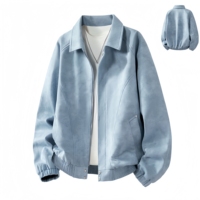 Veste de pilote en PU coupe-vent pour homme, personnalisable, grande taille, pour l'extérieur, le baseball, la moto, style streetwear décontracté