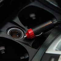 Compresseur d'air portable pour voiture 12V 0,38m Caoutchouc 300PSI 10A