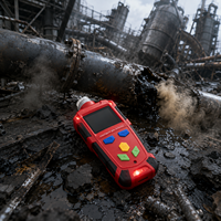 Détecteur de gaz VOC pour intervention en cas d'incendie, moniteur de fuite de produits chimiques dangereux, antidéflagrant, étanche, anti-poussière, portable