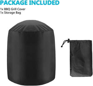 Couvercles de <span class=keywords><strong>Barbecue</strong></span> ronds pour bouilloire à charbon <span class=keywords><strong>Weber</strong></span>, couverture de fumeur étanche, couverture de gril d'extérieur à gaz en forme de dôme - Product Image 3