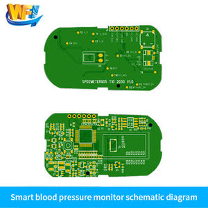 혈압 모니터 회로 기판, 전자 혈압 모니터 솔루션용 PCBA 개발 솔루션. - Product Image 2