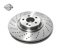 Premium OEM-Ersatzteil OE # 2304210712 2214211812 Gebohrte Belüftete Beschichtete Scheibenbremse für Mercedes CL C216 SL R230 Sportwagen, Neu