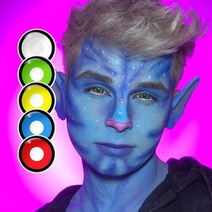 Échantillon gratuit Halloween couleur folle <span class=keywords><strong>lentilles</strong></span> de contact manson <span class=keywords><strong>lentilles</strong></span> de contact cosplay <span class=keywords><strong>lentilles</strong></span> de contact <span class=keywords><strong>lentilles</strong></span> oculaires - Product Image 1