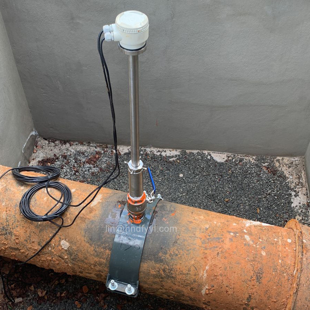Magnetic Water Treatment Dn 500 Dn700 Dn 1000 Dn 1200 Digital Insertion Electromagnetic Flow Meter Price