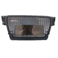 Veidt Convient pour Audi A4L 08 09 10 11 12 Modifié Grille RS4 Quatre Roues Motrices Nid d'Abeilles Face Avant A4L Grille RS4