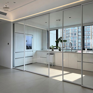 <span class=keywords><strong>Puerta</strong></span> Corredera Interior de Vidrio ZEYI, Perfil de <span class=keywords><strong>Puerta</strong></span> Corredera Minimalista de Aluminio, <span class=keywords><strong>Puerta</strong></span> Corredera de Vidrio de Alto Rendimiento - Product Image 4