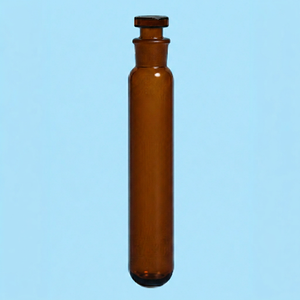 BioLab pour tubes et flacons de culture en verre borosilicaté 3.3, résistant aux produits chimiques, personnalisable OEM, couleur ambre - Product Image 1