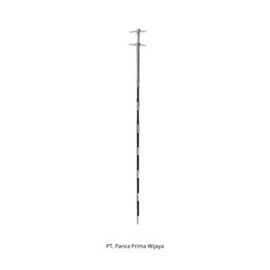 Sonda de muestreo de granos industrial premium OEM SUS2515 de 6L, 150CM, de acero inoxidable SUS304, con 6 orificios y doble tubo, para semillas, arroz y maíz - Product Image 3