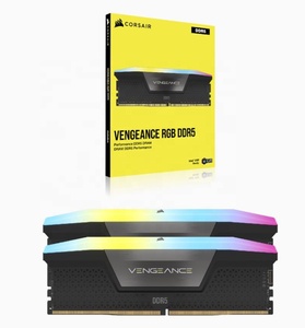 แรมเดสก์ท็อปใหม่ <span class=keywords><strong>VENGEANCE</strong></span> <span class=keywords><strong>RGB</strong></span> แรม 32GB (2x16GB) DDR5 DRAM 6400MT/s C32 DDR5 32G ชุดหน่วยความจำแรม - Product Image 1