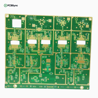 Circuit imprimé Rogers RT Duroid 5880 haute fréquence 0,254 mm argenté par immersion pour terminal SATCOM bande Ka Ku