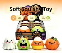 Nouveauté très populaire : Jouet Squishy Monstre à Grande Bouche, Citrouille, Fantôme, Bébé, Bonbon, Esprit, Grande Taille, pour Filles et Garçons, en Matériau TPR