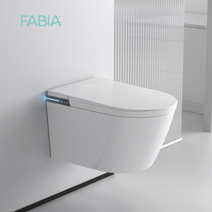FABIA CE Certifié Vente en Gros WC Bidet Automatique en Céramique Luxe Mural Intelligent avec Siège Chauffant et Télécommande... FA-977 Smar - Product Image 5
