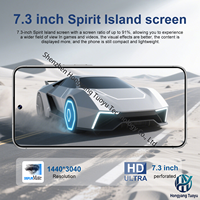 Nuevo A56 Pro 2026 Original, 16G+1TB, Pantalla Perforada de 7.3 Pulgadas, Android 16 Global, Bandas 5G LTE, Reconocimiento de Escenas con IA, Disponible en Stock