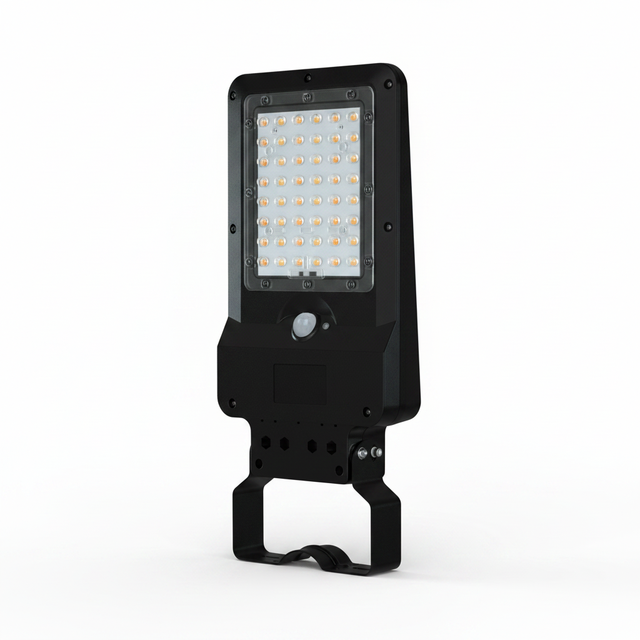 Energy Saving Motion Detection Outdoor IP65 Waterproof LED Street Light Solar Powered Outside Highway Public Square Lighting