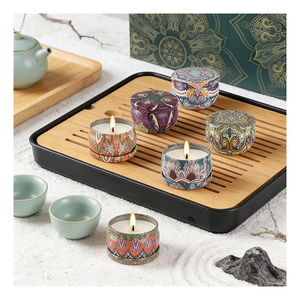 Trade Candle Supplier <b>Empty</b> Metal Containers White Covers Packaging <b>Boxes</b> For Private Label Sourcing Showcase Global - Product Image 4