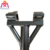 Double bouton unique T-pole 50CM Pipe Clamp Truss Hook Aluminium Stage Lighting Side Arm