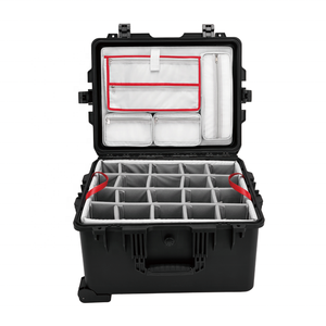 Étui rigide étanche personnalisé L215XH pour appareil photo, boîte à outils en plastique IP67 avec compartiment rembourré pour appareil photo <span class=keywords><strong>Canon</strong></span> EOS - Product Image 6