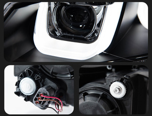 Conjunto de Faros LED para VW <span class=keywords><strong>Polo</strong></span> 5 6R 6C 2011-2018, Doble U DRL, Señal de Giro Secuencial, Lente de Proyector Bi-LED - Product Image 6