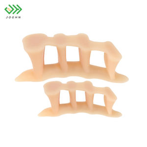 JOGHN Bunion Lengan Jari Kaki Yang Benar Pemisah Jari Kaki Bunion Tiga Lubang Seperti Yang Terlihat Di Tv Sangat Jari Kaki Pemisah Tumpang Tindih - Product Image 3