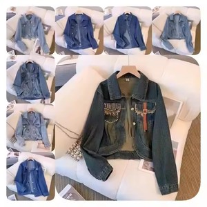 Vestes en jean pour femmes à double boutonnage imprimées sur mesure <span class=keywords><strong>Econex</strong></span> Sports, lavées, décontractées, écologiques, imperméables, respirantes et coupe-vent - Product Image 6