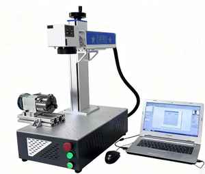 Máquina de Grabado y Marcado Láser de Fibra para Metal, Compatible con Formatos AI/DXF/PLT/BMP/DWG/DST para las Industrias de Restaurantes y Hoteles - Product Image 1