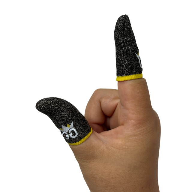 Safety Gloves for Mobile Gaming Finger Sleeves for All Mobile Phones and Tablets Protective Touchscreen Devices Accory