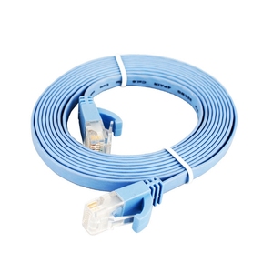 Free Sample Ultra Slim <strong>Flat</strong> UTP <strong>patch</strong> Cable Cat6 8P8C <strong>RJ45</strong> Ethernet Cat6 <strong>Patch</strong> Cable - Product Image 5