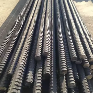 Fournisseurs de matériaux de construction Hrb335 Hrb500 Barres d'acier déformées renforcées Barres déformées en acier à haut rendement - Product Image 1