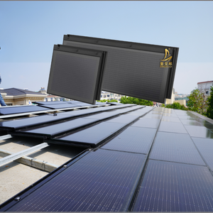 Système de production d'énergie photovoltaïque 95W, tuiles solaires BIPV à double vitrage - Product Image 2