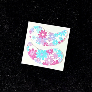 Floral Pattern Gel Sheet <b>Eye</b> <b>Mask</b> Patch with Hyaluronic Acid & Aloe Vera Moisturizer for All Skin Types Nourishing & Whitening - Product Image 1