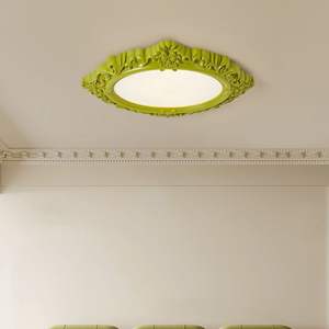 Modern Minimalist Artistic LED <b>Bedroom</b> Ceiling Light European-Style French Retro Personalized Creative Eye-Protection <b>Lamp</b> <b>for</b> - Product Image 5