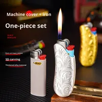 J6 Banana Gold pour étui de briquet en métal, carburant au butane, cadeau d'affaires, vente en gros