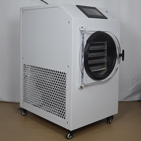 HFD-4 0.35 Vierkante Meter Mini-Formaat Thuisgebruik Fruit En Voedsel Lyofilisator Vacuüm Vriesdroger Met Gratis Vacuümpomp