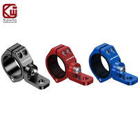 Support de phare en alliage d'aluminium pour moto, support de lumière LED pour UTV, usinage CNC, support de lumière LED pour fouet UTV, accessoires