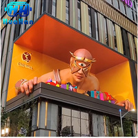 Écran Led Extérieur P3.91 Novastar 500x1000 Publicité Food Truck Displays