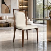 Fournisseur de meubles chinois, chaises de salle à manger modernes de luxe pour restaurant, chaise à dossier en forme de selle nordique personnalisée pour salon