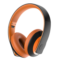 AKZ633 Katlanabilir Kulak Üstü Kablosuz Bluetooth Kulaklık Stereo Bas Kulaklık TF Kart Desteği Dahili Mikrofon Hifi Oyun Kulaklığı