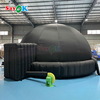 Domo de Proyección Inmersiva Móvil, Carpa Planetario Inflable para Escuelas