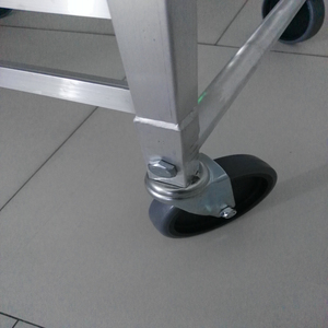 Carrito de Aluminio Ecológico para Bandejas de Panadería, con Ruedas, para Bandejas de Horno de 40*60 - Product Image 5