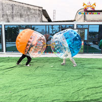 MEILLEUR PRIX NOUVELLE ARRIVÉE Combinaisons de football à bulles gonflables en TPU/Balle à bulles de taille humaine/Arène de football à bulles Installation facile Garantie de 3 ans