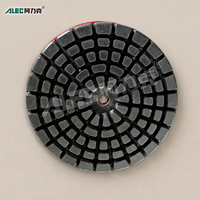 Disques de ponçage flexibles 80 mm pour machines à pierre, disques de polissage diamantés à liant résineux pour marbre et granit, utilisation humide et sèche