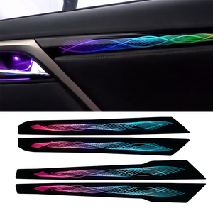 Éclairage d'ambiance intérieur personnalisé pour Lexus RX 2016-2022, bande LED acrylique Symphony, lampe d'ambiance, vente d'usine - Product Image 1