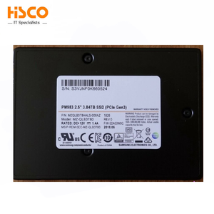 PM983 için MZQLB3T8HALS-00007 3.84TB PCI G3 X4 Nvme <span class=keywords><strong>2</strong></span>.5 inç (1.3 DWPD) kurumsal katı hal sürücü - Product Image 1